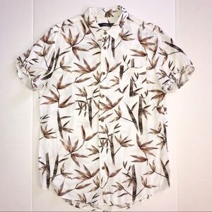 Cotton On tropical print shirt, M